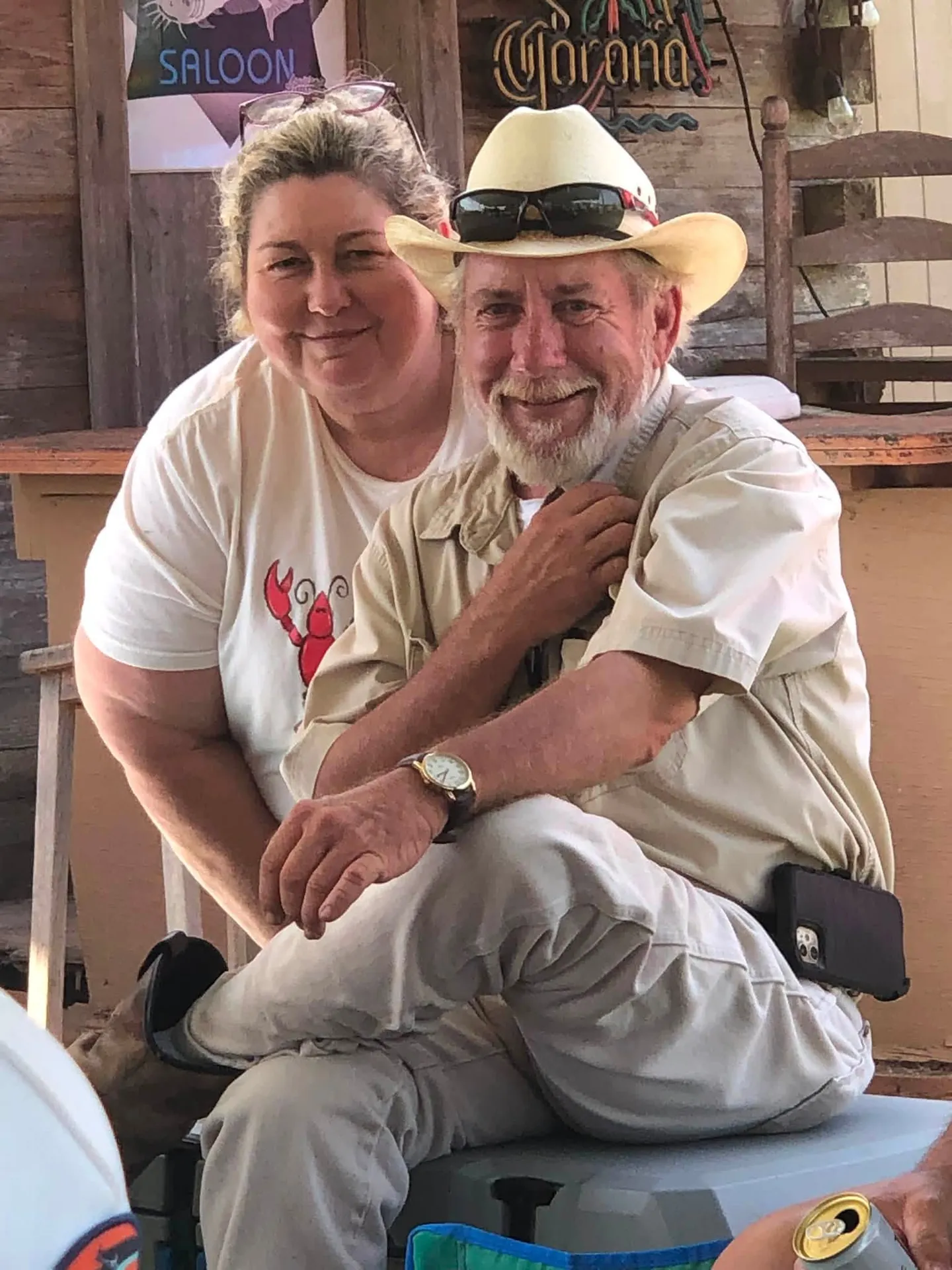 Becky and John Parker, owners of River Island RV Park